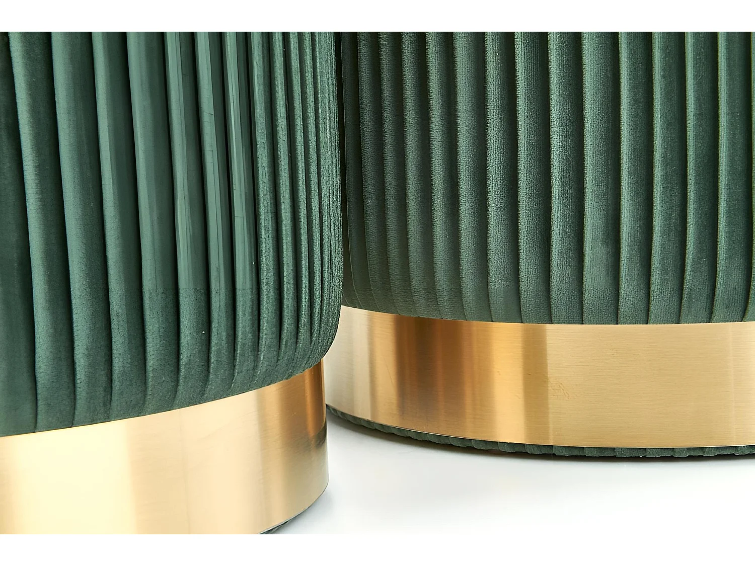 Puff Set Monty/Tessuto/Verde