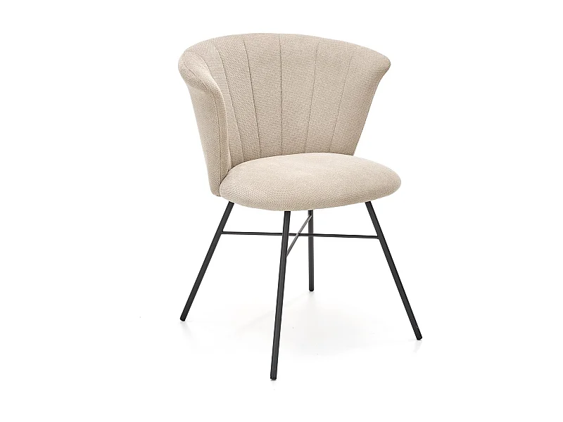 Krzesło tapicerowane K459 beżowe