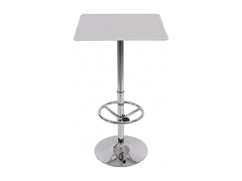 Table haute de bar blanche 63 x 63 x 110 cm TAB04001