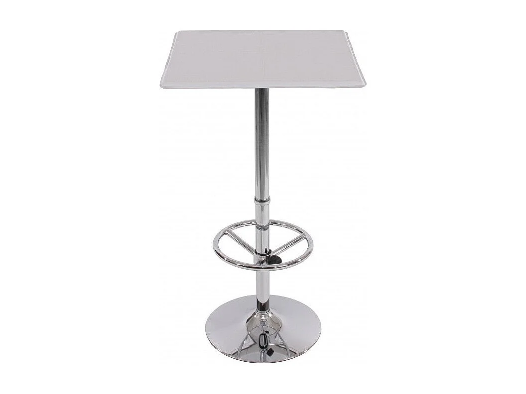 Table haute de bar blanche 63 x 63 x 110 cm TAB04001