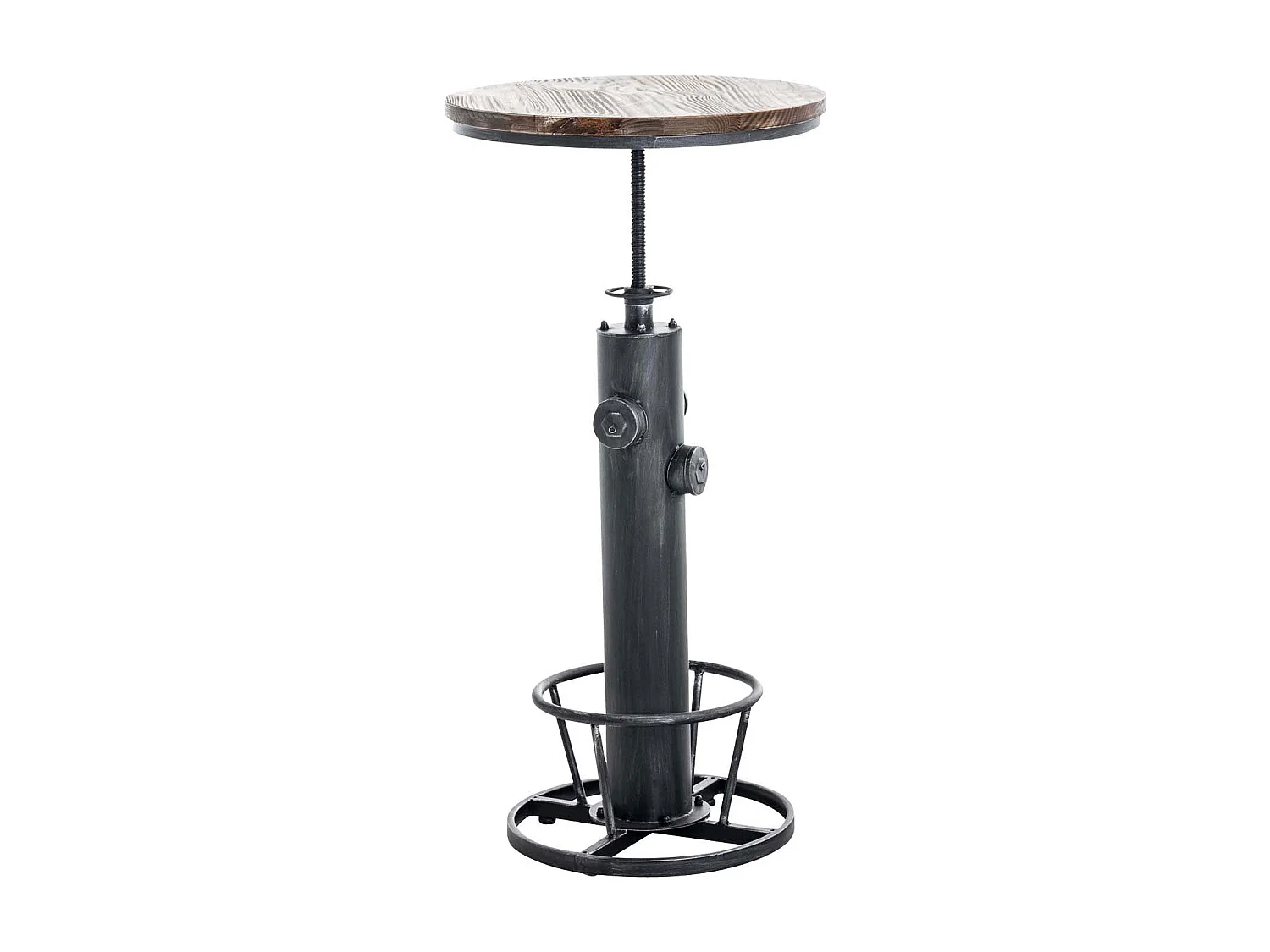 Table haute table de argenté 60 x 60 x 123 cm TAB10024
