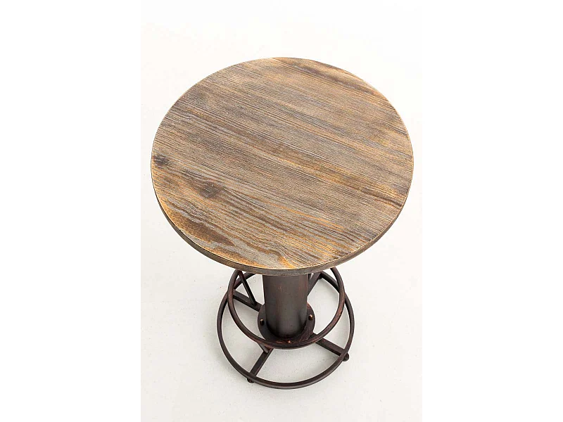 Table haute table de bronze 60 x 60 x 123 cm TAB10021