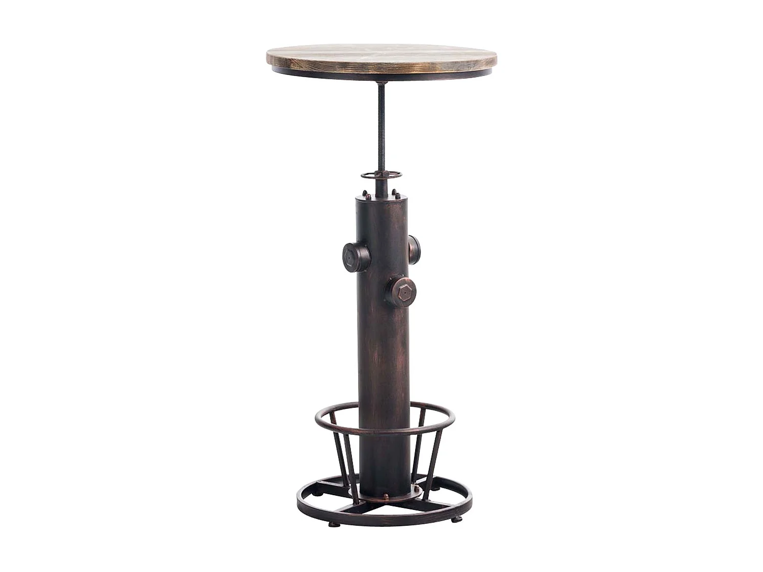 Table haute table de bronze 60 x 60 x 123 cm TAB10021