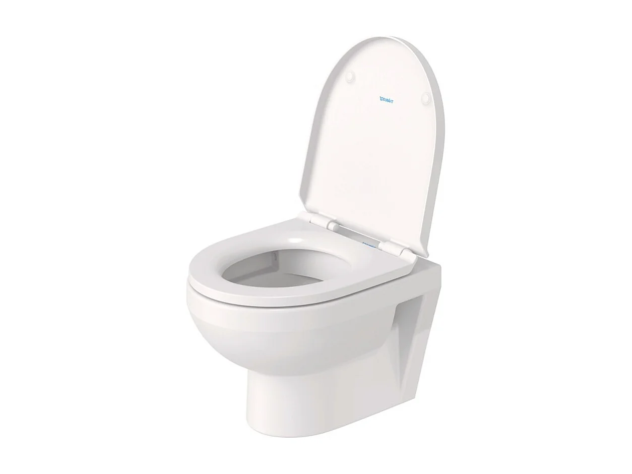 WC suspendu compact sans bride DURAVIT Duravit No.1 avec abattant frein de chute