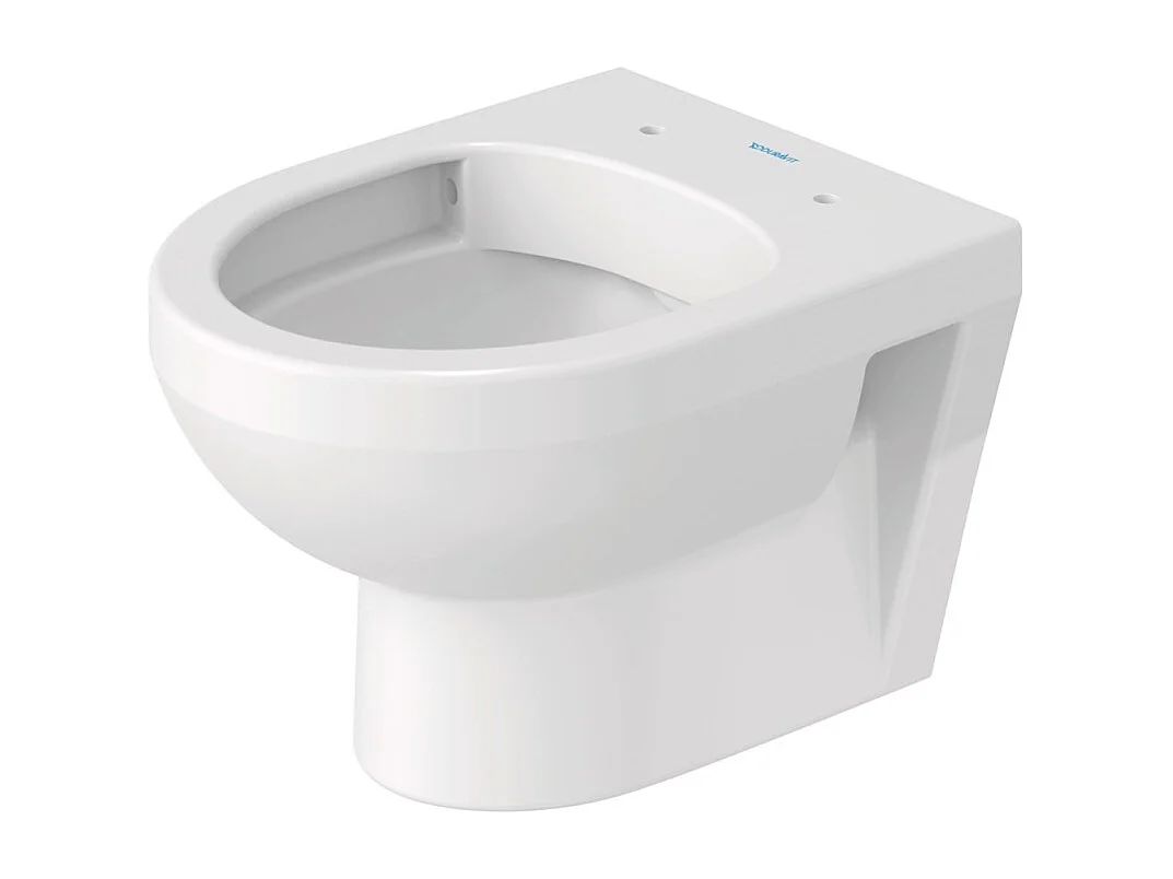 Cuvette WC suspendu sans bride compact DURAVIT No.1 avec abattant frein de chute déclipsable