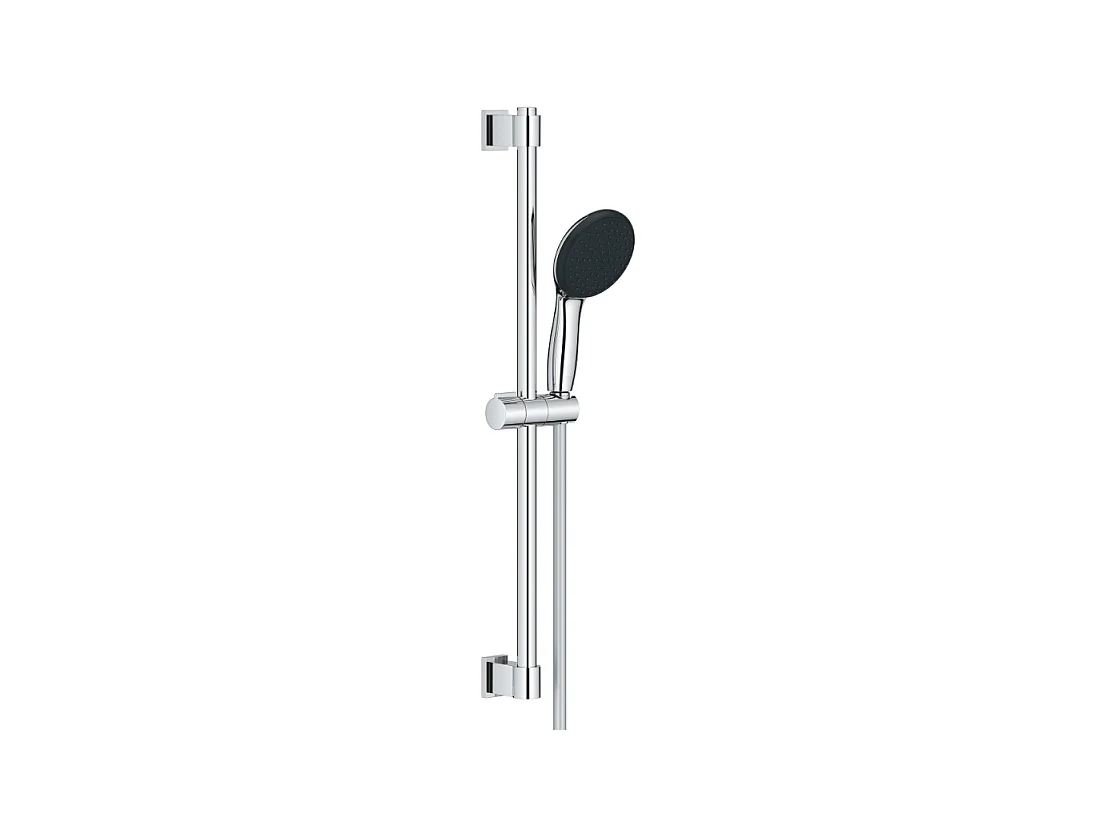 Mitigeur douche thermostatique mural Precision Feel + Ensemble de douche 2 jets avec barre Vitalio Start 100 GROHE Chrome