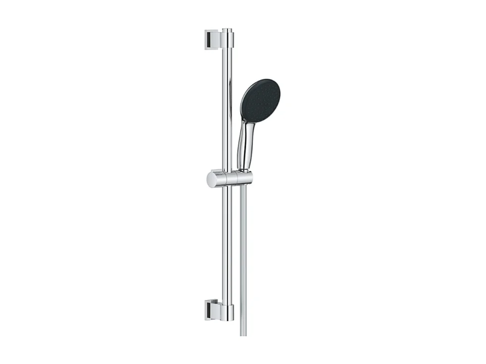 Mitigeur douche thermostatique mural Precision Feel + Ensemble de douche 2 jets avec barre Vitalio Start 100 GROHE Chrome