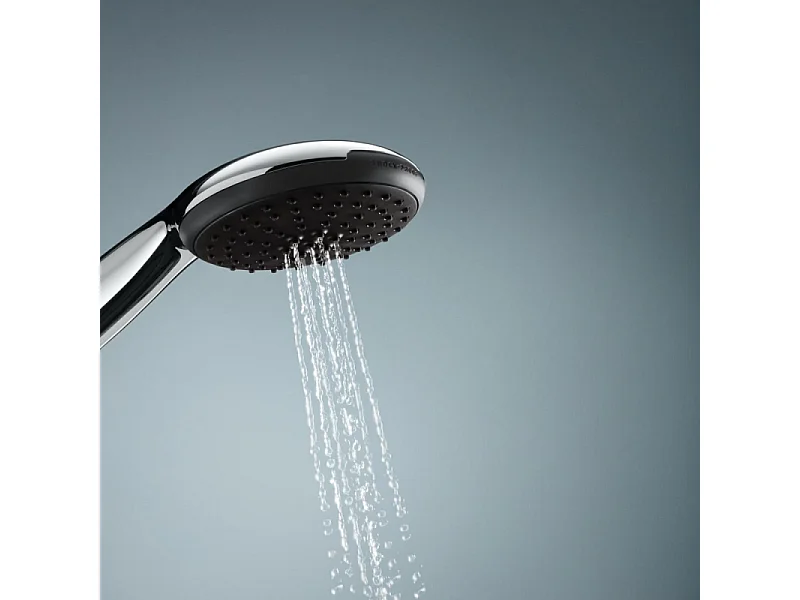 Mitigeur douche thermostatique mural Precision Feel + Ensemble de douche 2 jets avec barre Vitalio Start 100 GROHE Chrome