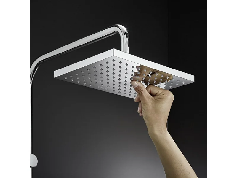 Colonne de douche ou bain douche sans mitigeur HANSGROHE Vernis Shape 230 chromé