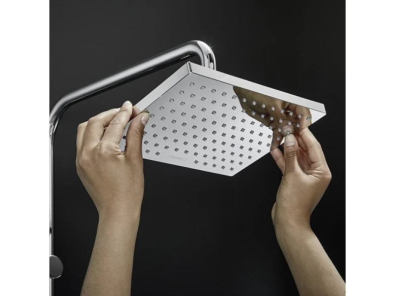 Colonne de douche ou bain douche sans mitigeur HANSGROHE Vernis Shape 230 chromé