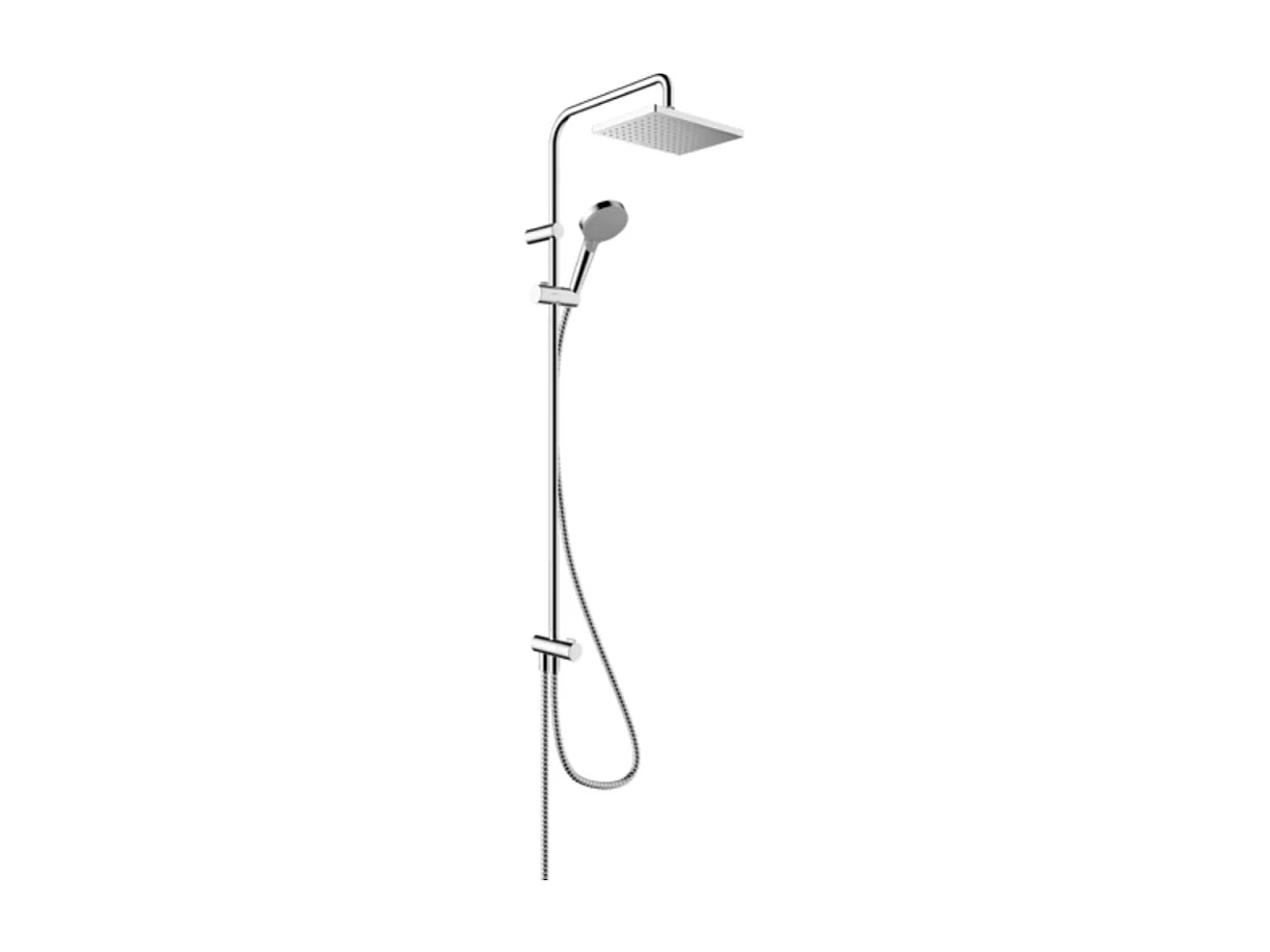 Columna de ducha o ducha de baño sin mezclador HANSGROHE Vernis Shape 230 cromo