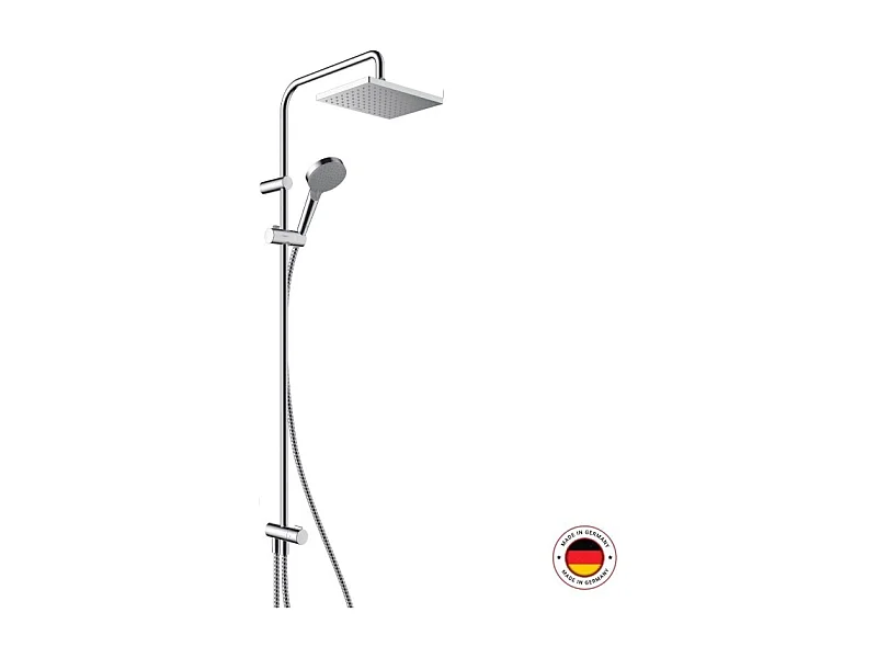 Colonne de douche ou bain douche sans mitigeur HANSGROHE Vernis Shape 230 chromé