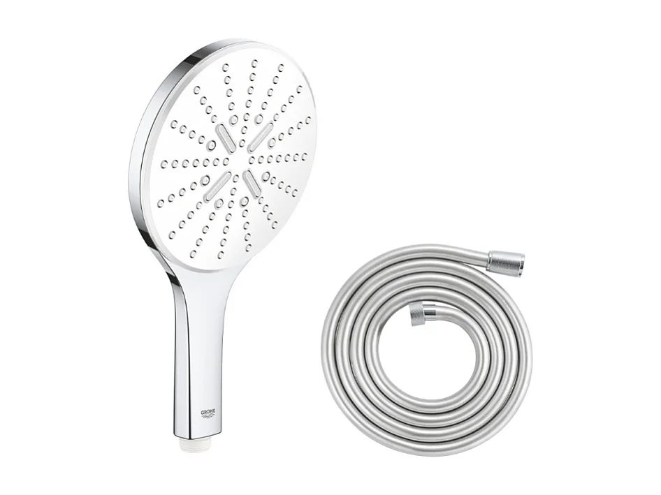 GROHE Douchette 3 jets Vitalio Smartactive ronde avec flexible 2000