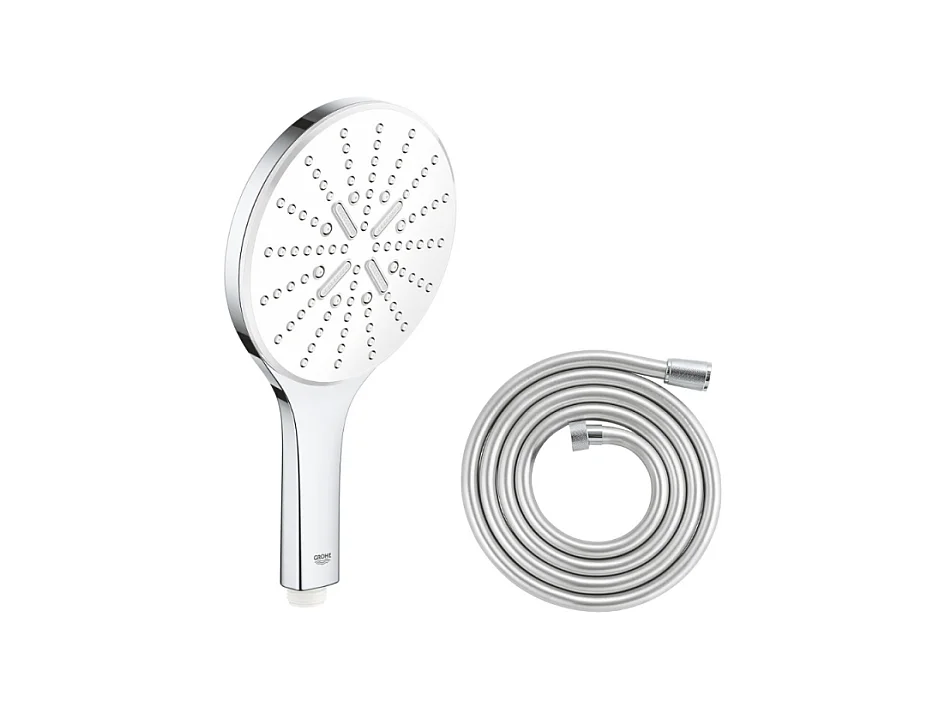 GROHE Douchette 3 jets Vitalio Smartactive ronde avec flexible 2000