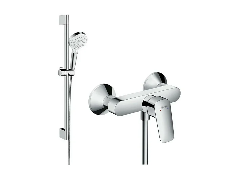 HANSGROHE Ensemble de douche Vario avec mitigeur mécanique Logis