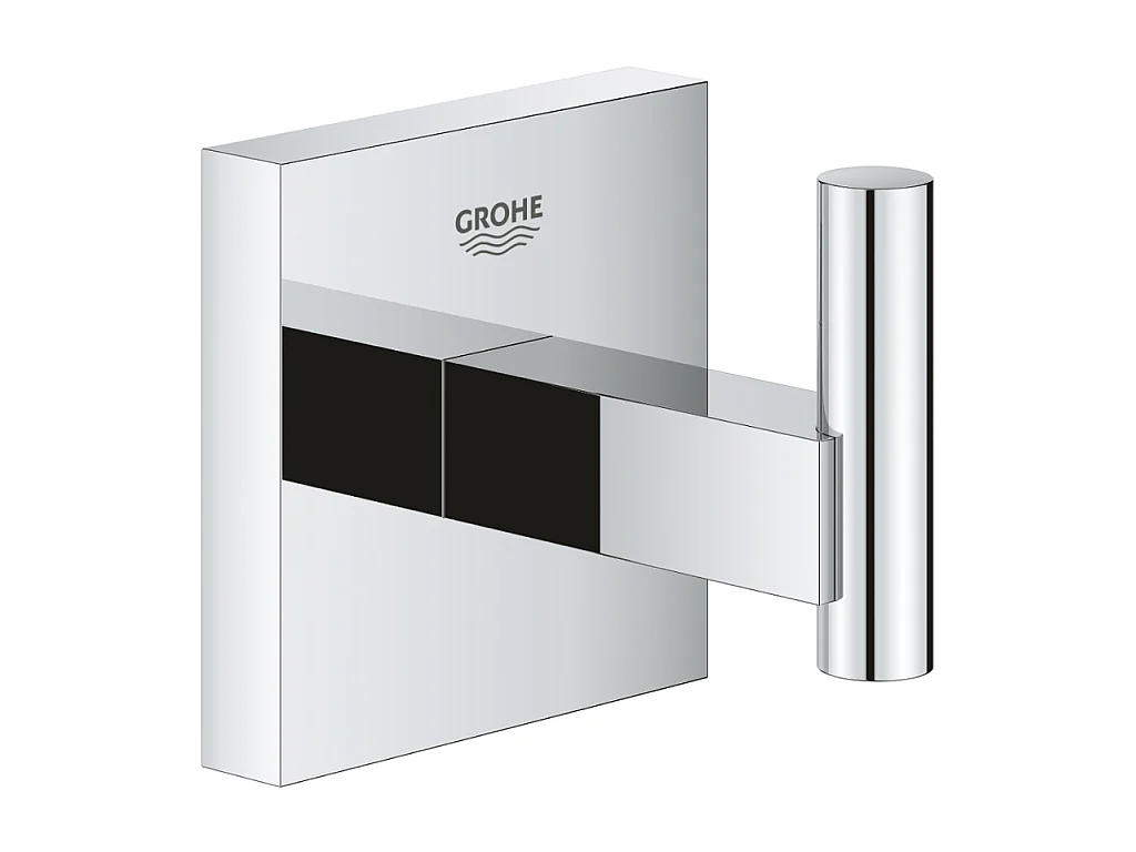 Patère murale GROHE Start Cube chromé