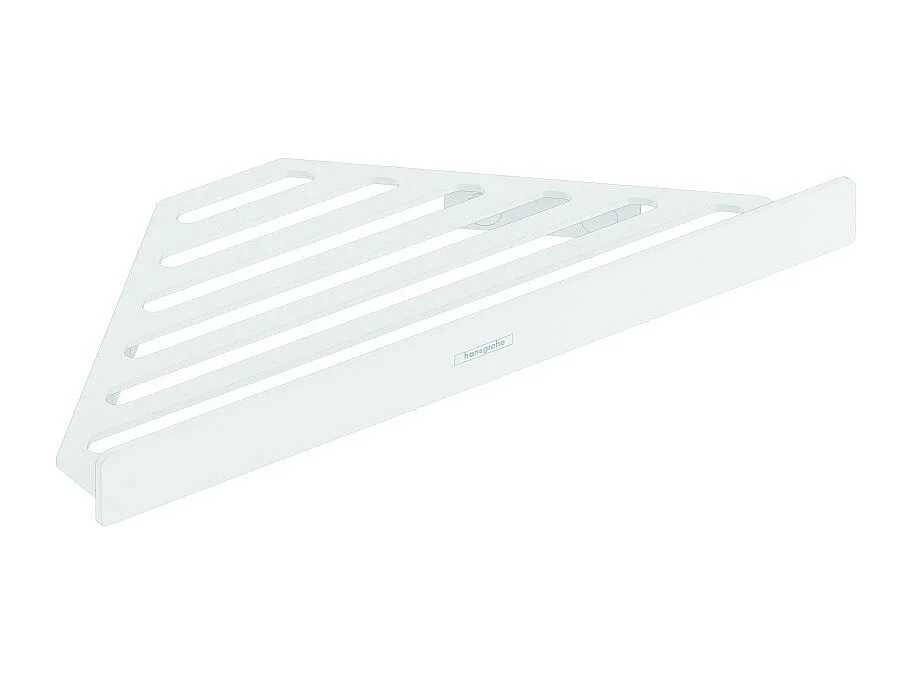 HANSGROHE Estante esquinero blanco mate AddStoris