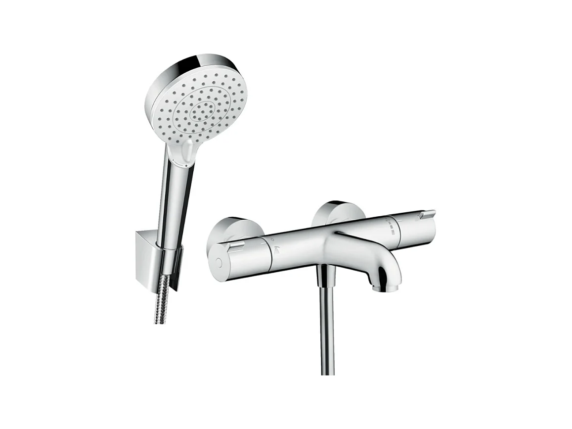 HANSGROHE Ensemble bain douche Vario avec mitigeur Ecostat 1001