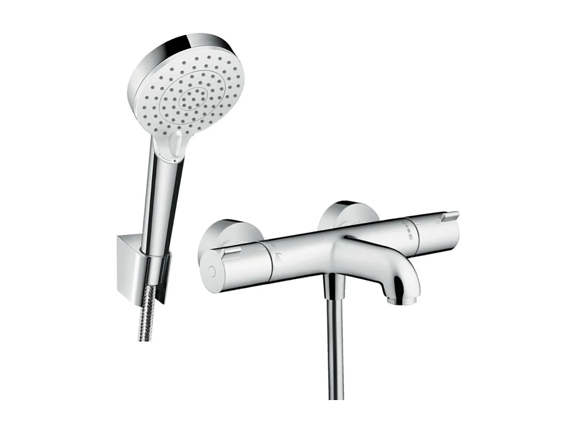 HANSGROHE Ensemble bain douche Vario avec mitigeur Ecostat 1001