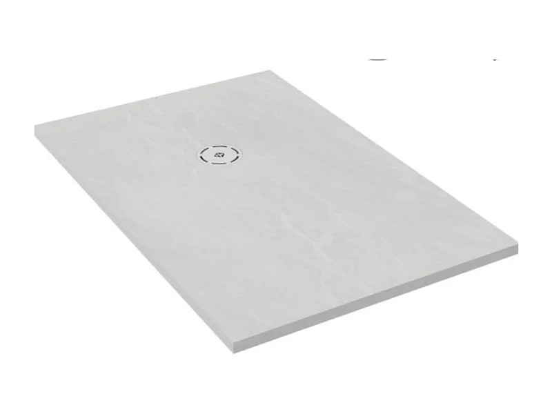 Receveur de douche 140 x 80 JACOB DELAFON Singulier neoroc rectangle blanc