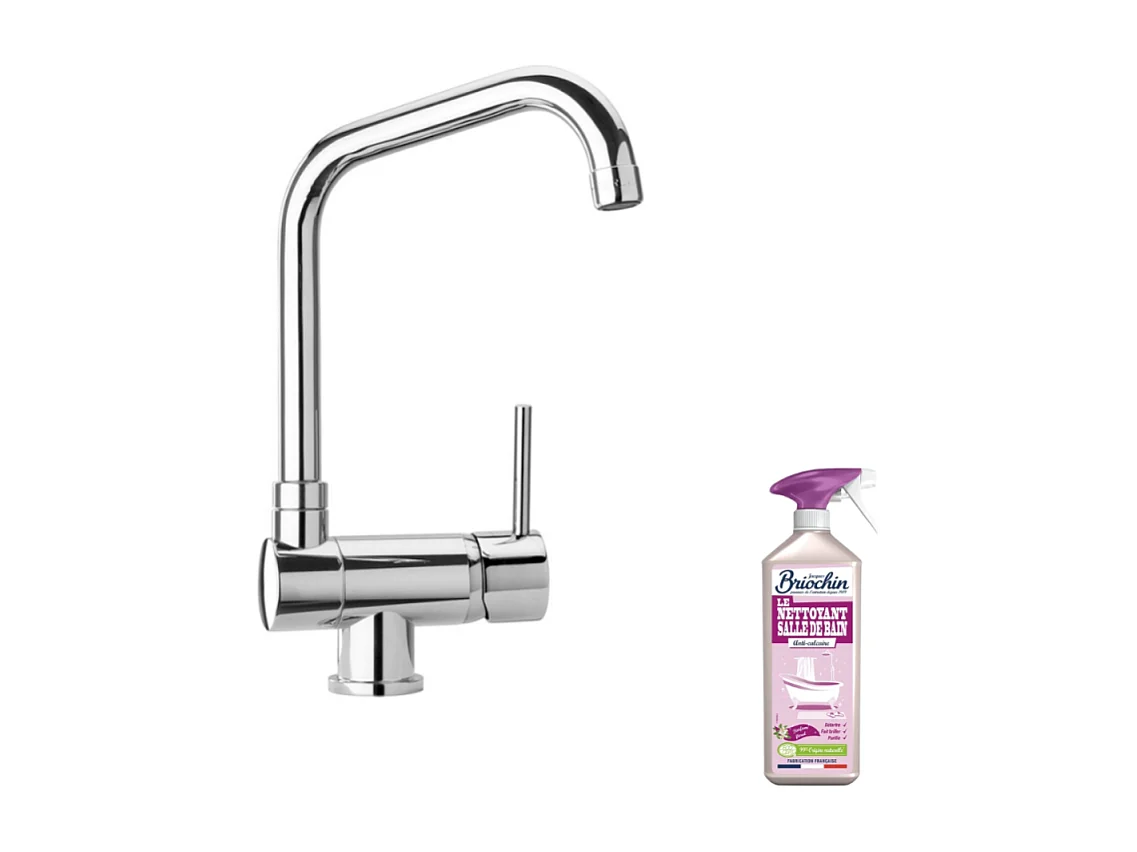Robinet cuisine bec rabattable Paini Cox et Nettoyant