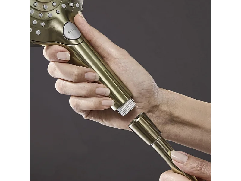 Flexible de douche 1,25 m HANSGROHE Isiflex aspect doré poli