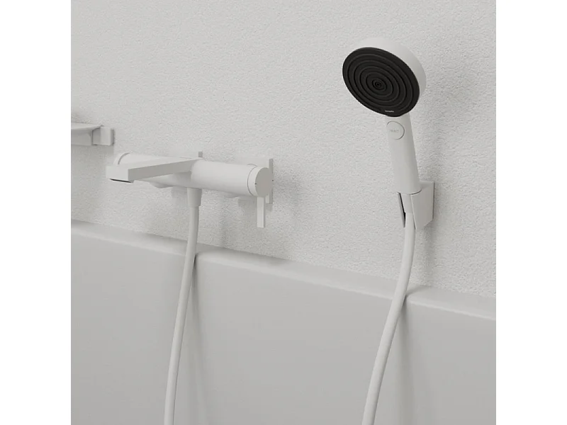 Flexible de douche HANSGROHE Isiflex blanc mat 160 cm