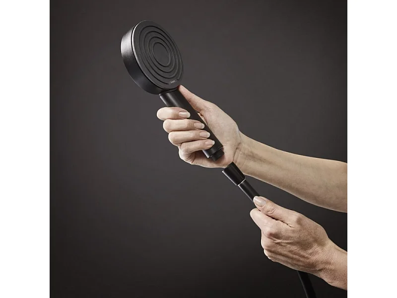 Flexible de douche 1,60 m HANSGROHE Isiflex noir mat