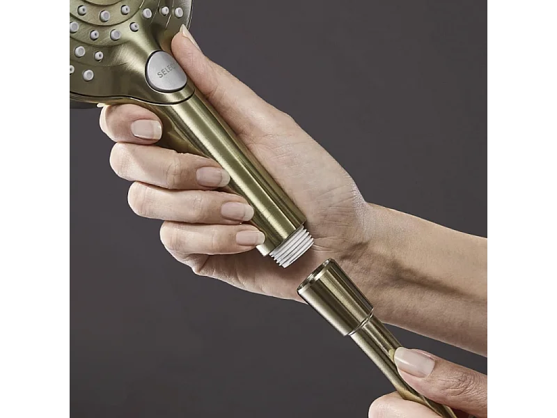 Flexible de douche 1,60 m HANSGROHE Isiflex aspect doré poli