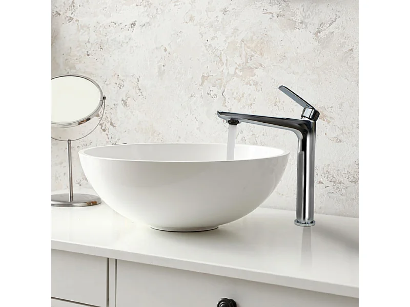 Mitigeur lavabo réhaussé PAINI Ruby Chrome