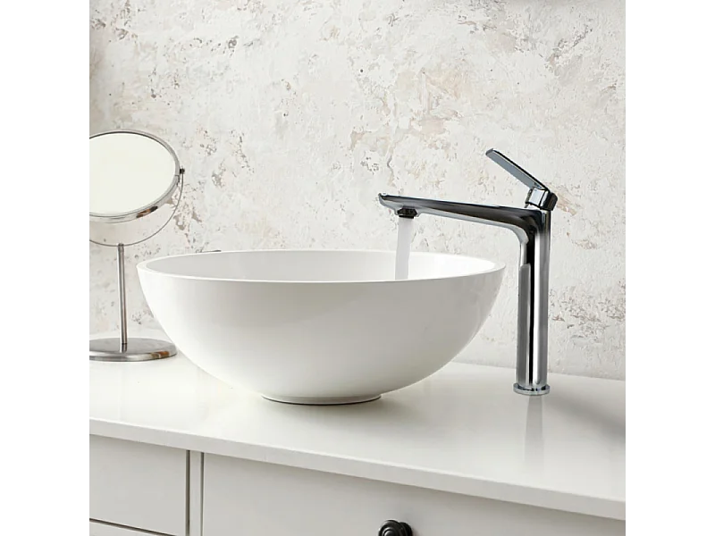 Mitigeur lavabo réhaussé PAINI Ruby Chrome