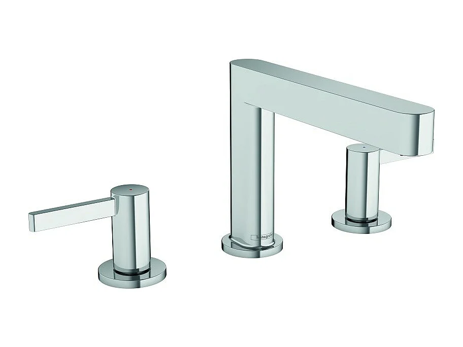 HANSGROHE Mélangeur de lavabo 3 trous 110, bonde Push-Open chromé Finoris