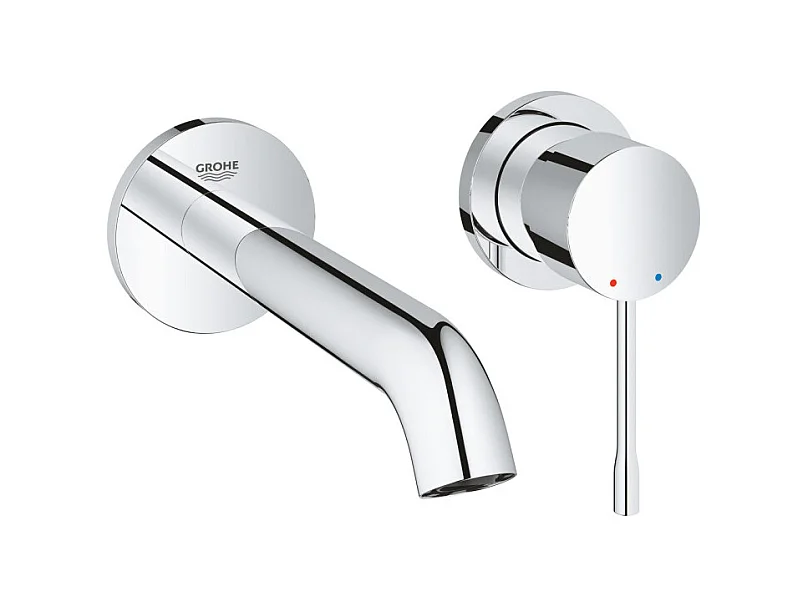 Grohe Façade Mitigeur mural lavabo Essence - Taille M - Chromé