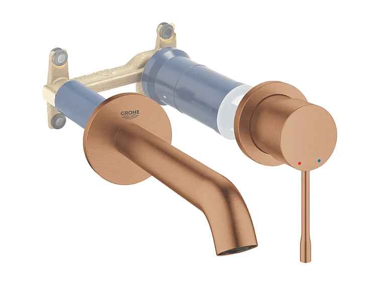 Grohe Façade Mitigeur mural lavabo Essence - Taille M - Chromé