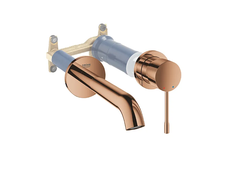 Mitigeur mural lavabo GROHE Essence Taille M chromé