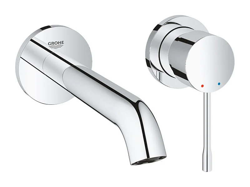 Grohe Façade Mitigeur mural lavabo Essence - Taille M - Chromé