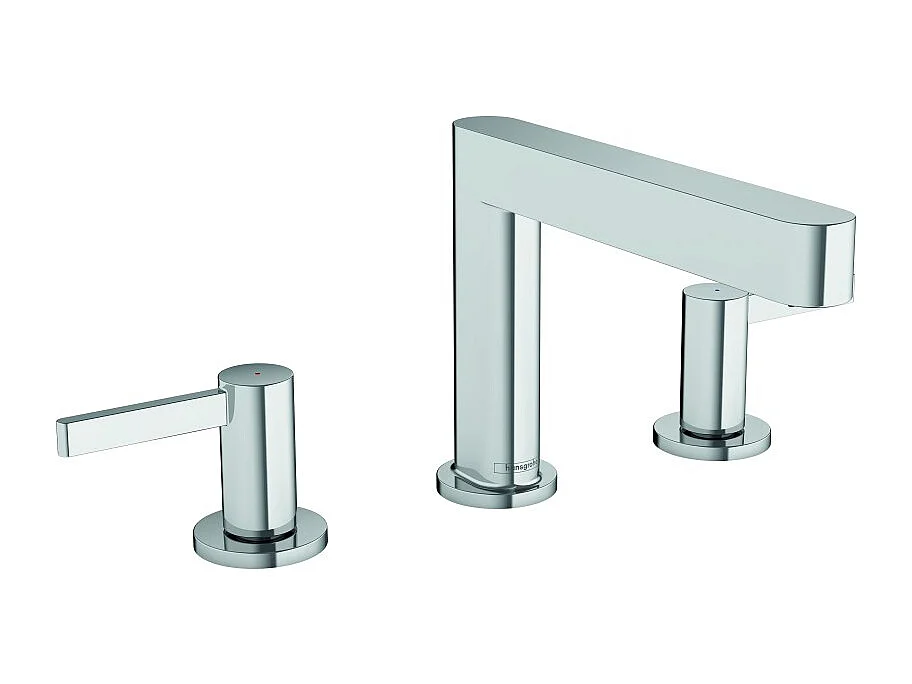 Mélangeur de lavabo 3 trous HANSGROHE Finoris 110 avec bonde Push-Open Chromé