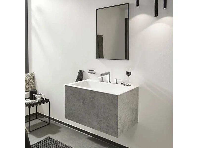 Mélangeur de lavabo 3 trous HANSGROHE Finoris 110 avec bonde Push-Open Chromé