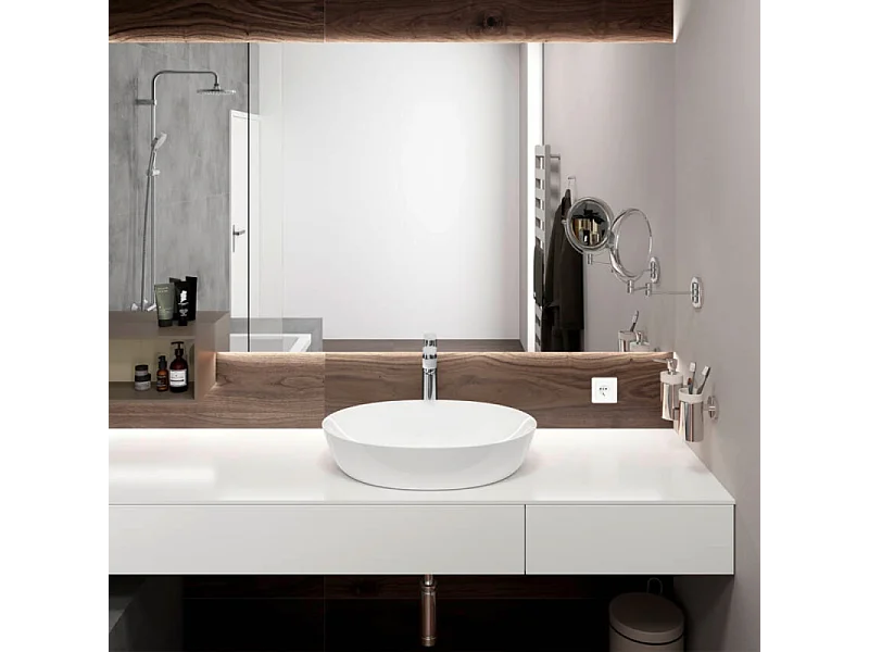 HANSGROHE Mitigeur de lavabo190 sans tirette ni vidage chromé