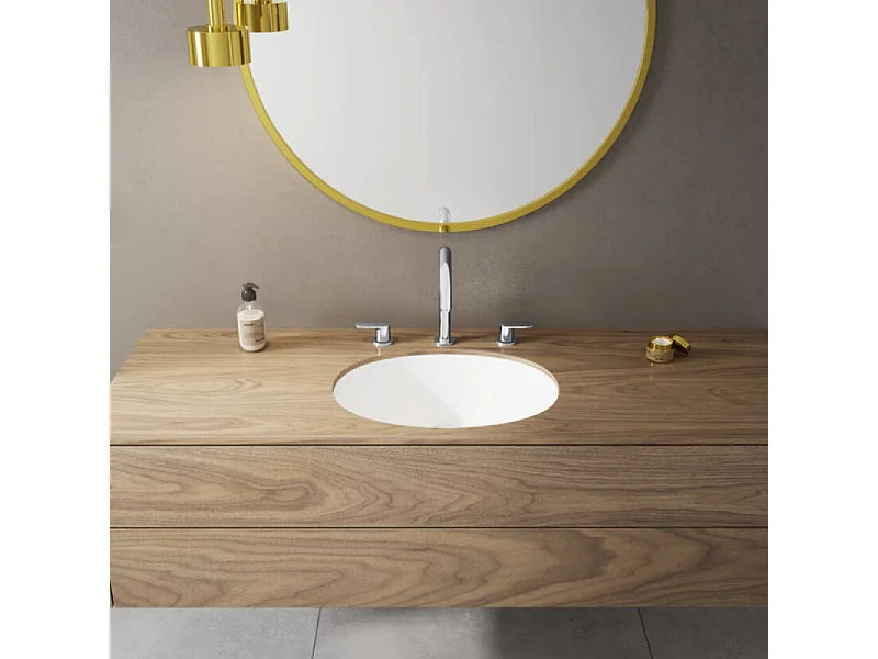 Mélangeur robinet HANSGROHE Vernis Blend 3 trous Chromé avec tirette et vidage synthétique