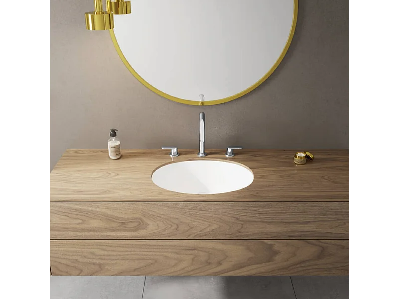 Mélangeur robinet HANSGROHE Vernis Blend 3 trous Chromé avec tirette et vidage synthétique