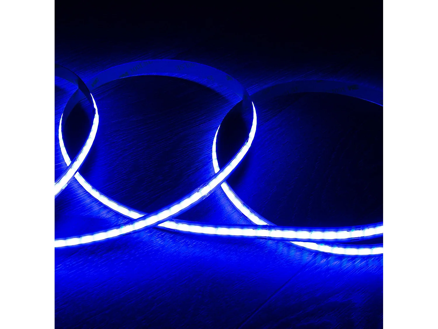 Bobina 5m Striscia LED 24V RGB COB 420 LED/m 18W/m Larga 10mm IP20 Taglio 5cm RGB