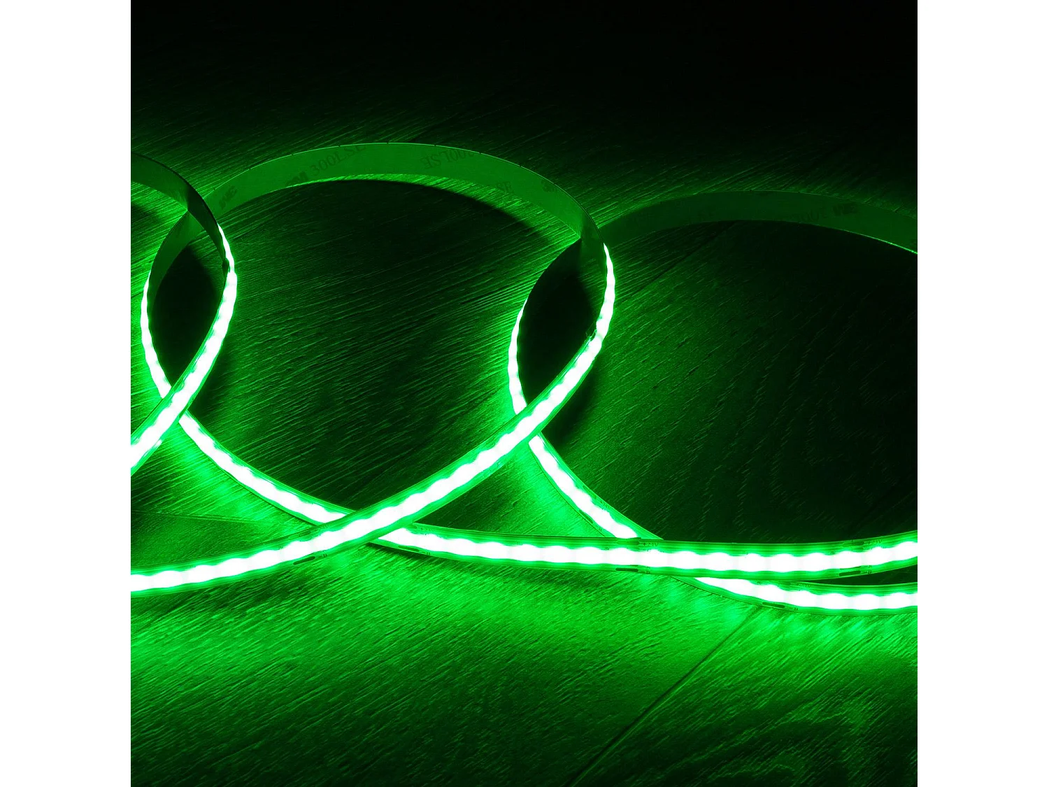 Ruban LED 24V RGB COB 420 LED/m 5m 18W/m Largeur 10mm Coupe 5cm IP20 RGB