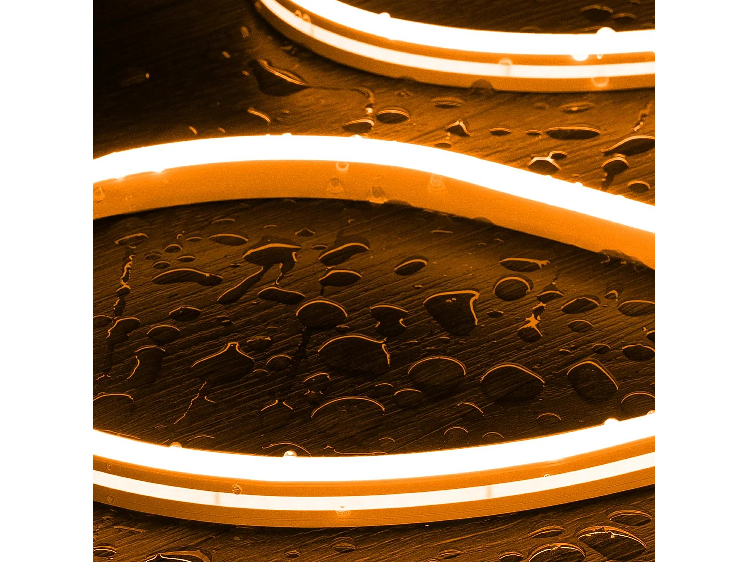 Tira LED Neón 48V Naranja 8W/m Corte 5cm IP65 NFLEX6 a Medida 4 m