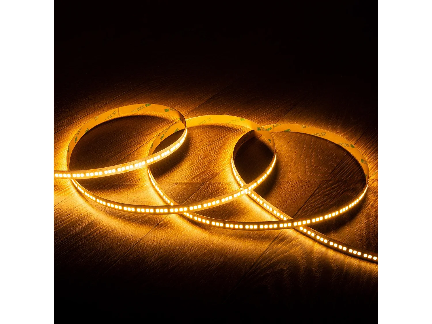 Bobina 5m Striscia LED 24V SMD 238 LED/m 29W/m 4000lm/m High Lumen Larga 10mm IP20 Taglio 3cm 2200K Super Caldo