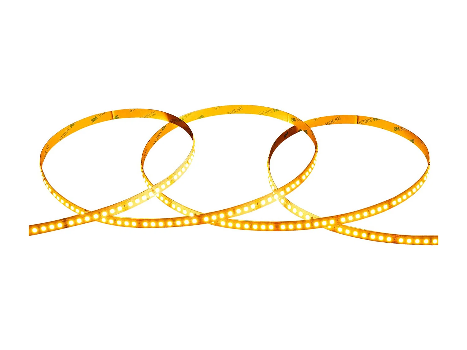 Bobina 30m Striscia LED 48V SMD 140 LED/m Lunga Distanza 10W/m 1000lm/m Larga 10mm IP20 Taglio 5cm 2200K Super Caldo