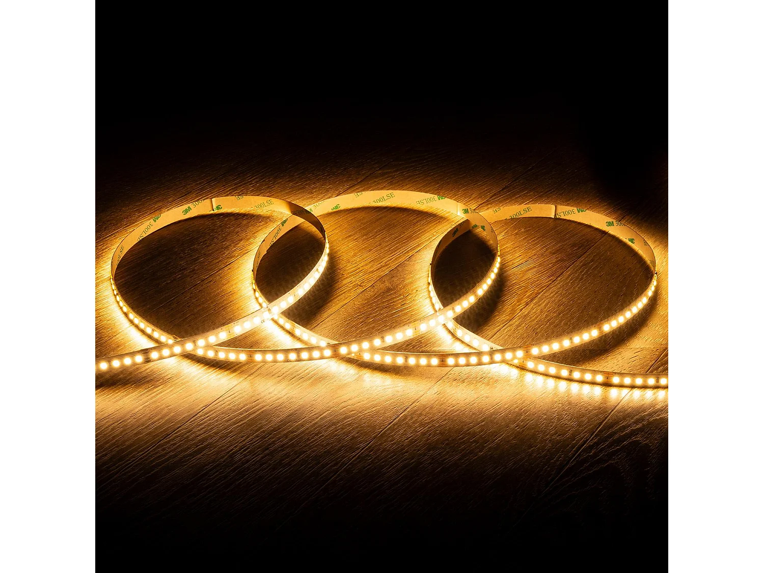 Ruban LED 48V SMD 140 LED/m BOBINE 30m Longue Distance 10W/m 1000lm/m Largeur 10mm Coupe 5cm IP20 2700K Blanc chaud
