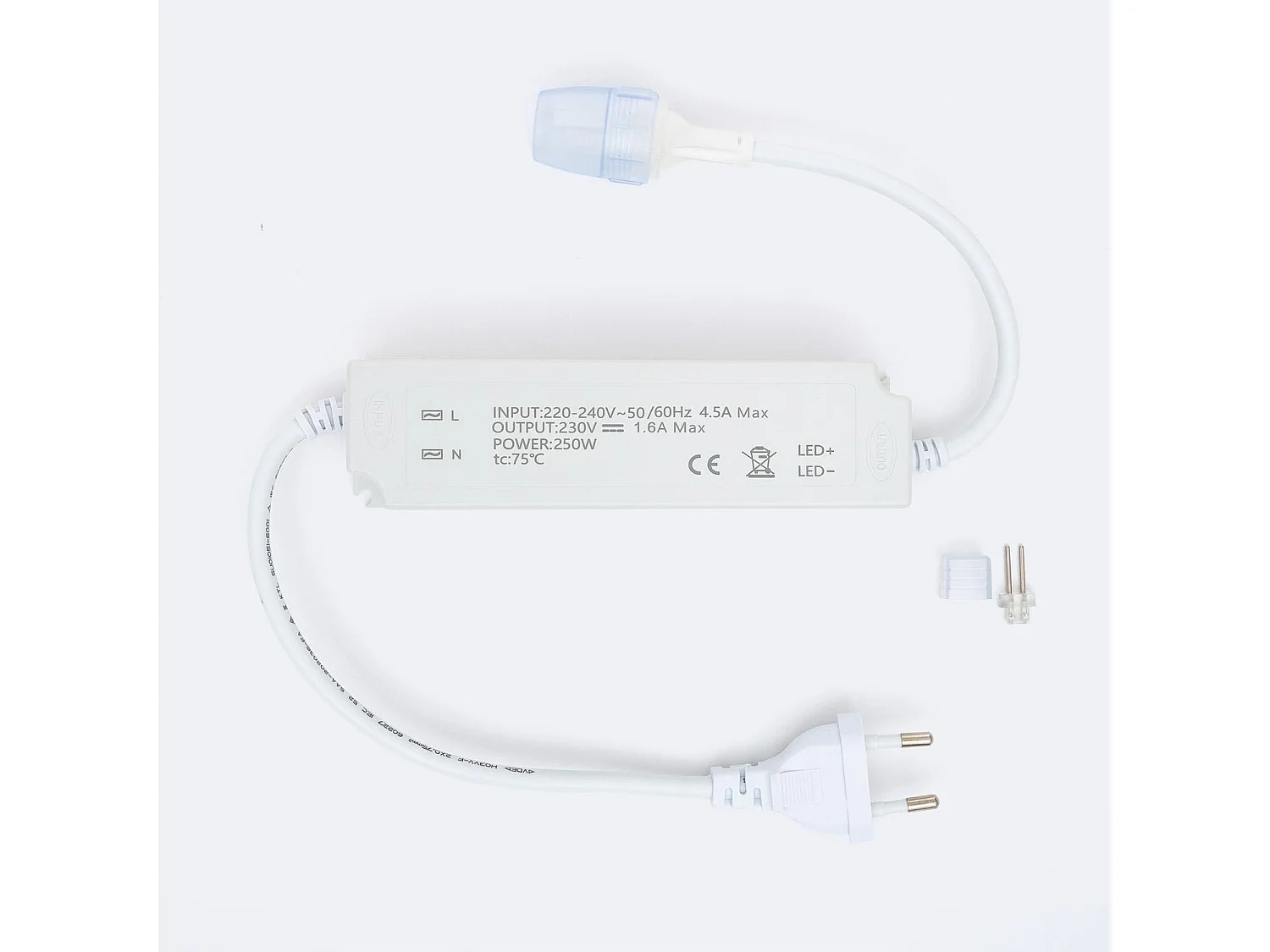 Driver No flicker pour rubans LED 220V AC SMD IP65 largeur 12mm 400 W