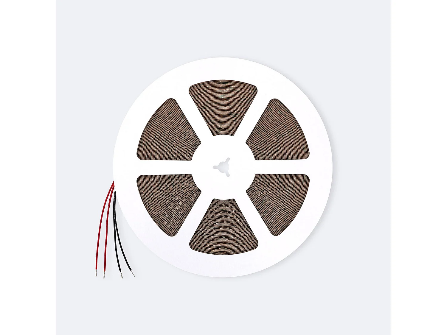 Bobina 30m Striscia LED 48V SMD 140 LED/m Lunga Distanza 10W/m 1000lm/m Larga 10mm IP20 Taglio 5cm 4000K Bianco Naturale