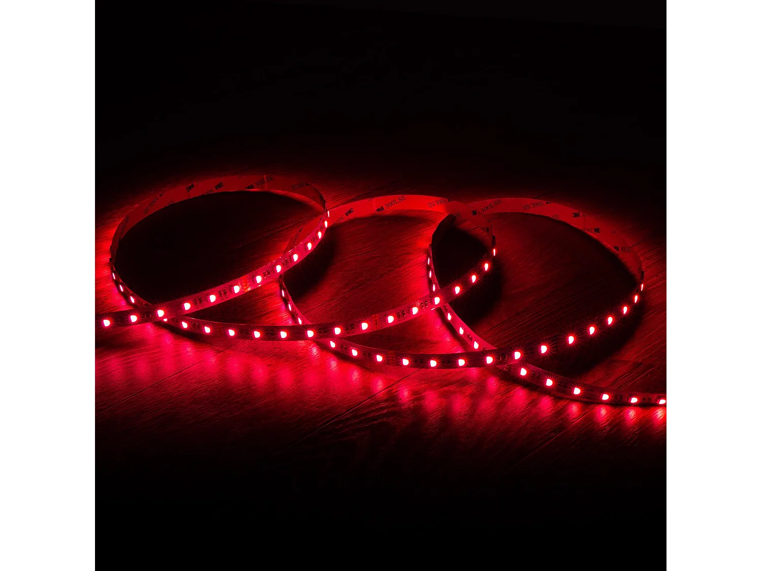 Ruban LED 24V RGBW SMD 60LED/m 5m 10W/m Largeur 12mm Coupe 10cm IP20 RGBW